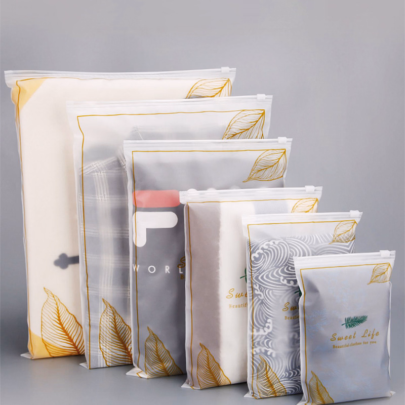 CPE Frosted Garments Poly Bag.